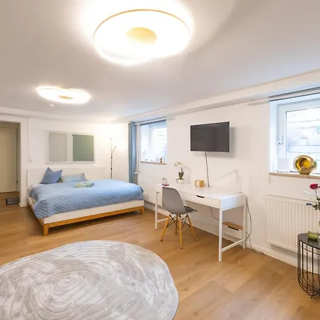 公寓 Ruhig Mod Appartement,privater Eingang *