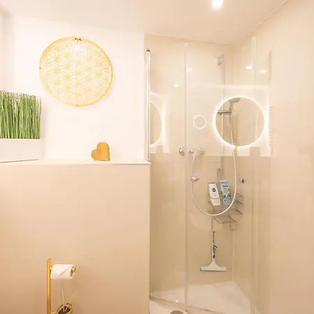 公寓 Ruhig Mod Appartement,privater Eingang *