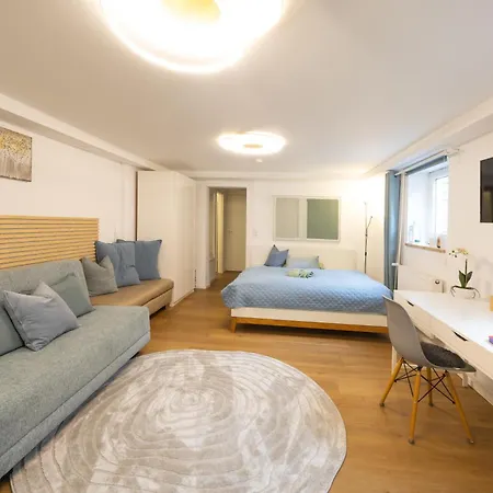 公寓 Ruhig Mod Appartement,privater Eingang 欧波哈赫英