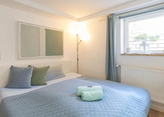 Ruhig Mod Appartement,privater Eingang Apartamento